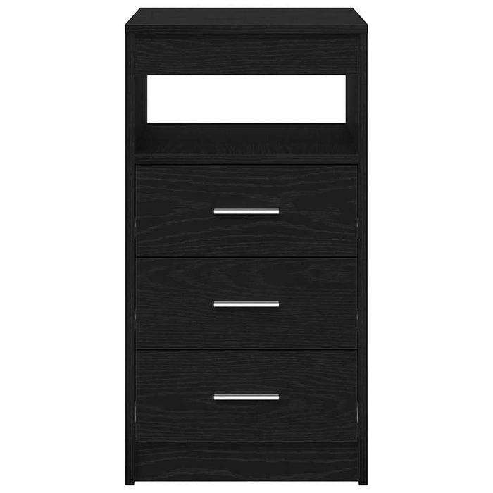 Dulap cu sertare, stejar negru, 40x50x76 cm, lemn prelucrat - WALTI WALTI