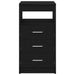 Dulap cu sertare, stejar negru, 40x50x76 cm, lemn prelucrat - WALTI WALTI