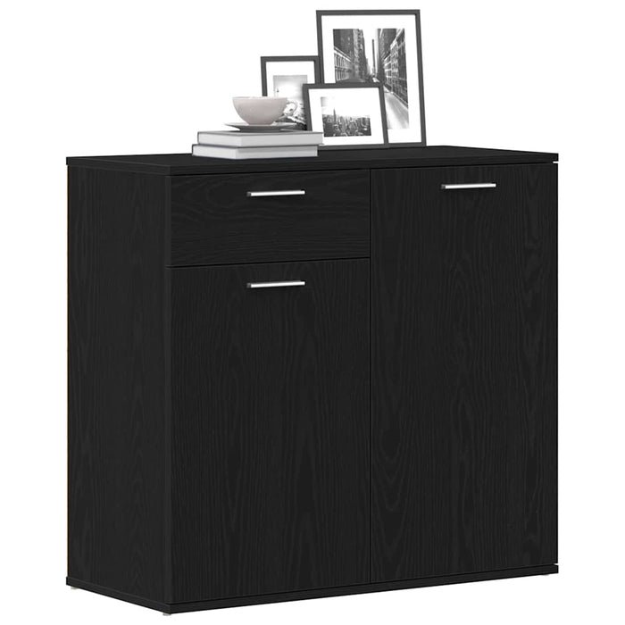 Servantă, stejar negru, 80x36 x75 cm, lemn prelucrat - WALTI WALTI