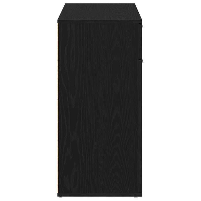 Servantă, stejar negru, 80x36 x75 cm, lemn prelucrat - WALTI WALTI