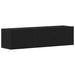 Dulap TV Stejar negru 120x30x30,5 cm Lemn prelucrat - WALTI WALTI
