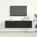 Dulap TV Stejar negru 120x30x30,5 cm Lemn prelucrat - WALTI WALTI