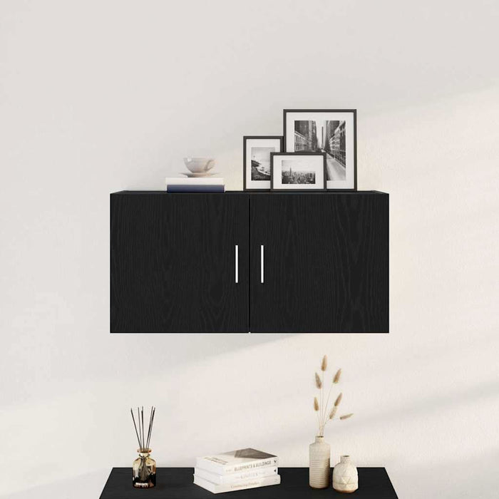 Dulap de perete Stejar negru 80x39x40 cm Lemn prelucrat - WALTI WALTI