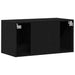 Dulap de perete Stejar negru 80x39x40 cm Lemn prelucrat - WALTI WALTI