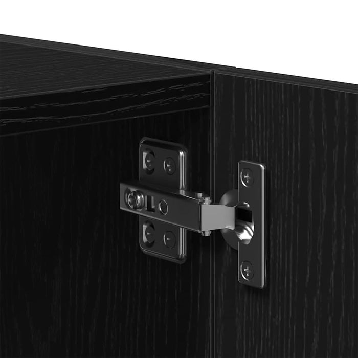 Dulap de perete Stejar negru 80x39x40 cm Lemn prelucrat - WALTI WALTI