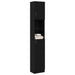 Dulap de baie stejar negru 32x25,5x190 cm lemn prelucrat - WALTI WALTI