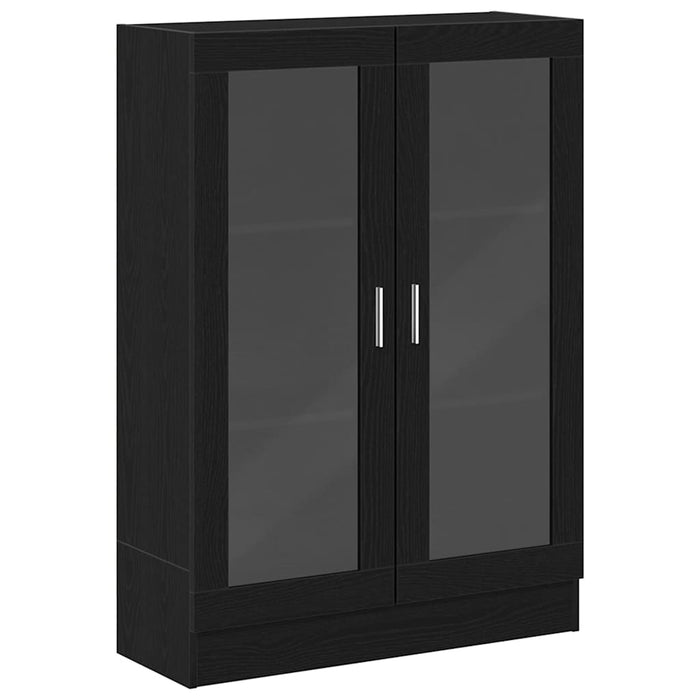 Dulap cu cărți stejar negru 82,5x30,5x115 cm lemn prelucrat - WALTI WALTI