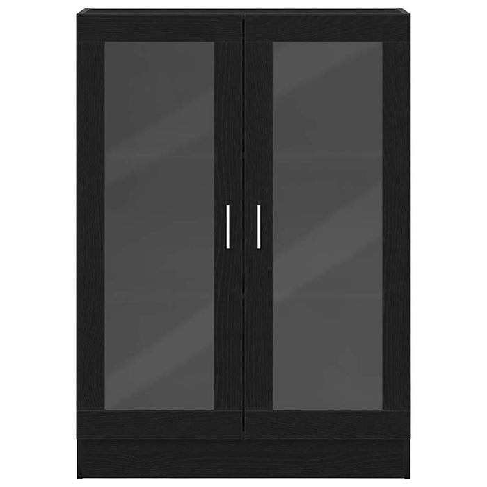 Dulap cu cărți stejar negru 82,5x30,5x115 cm lemn prelucrat - WALTI WALTI