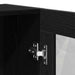 Dulap cu cărți stejar negru 82,5x30,5x115 cm lemn prelucrat - WALTI WALTI