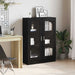 Dulap cu cărți stejar negru 82,5x30,5x115 cm lemn prelucrat - WALTI WALTI
