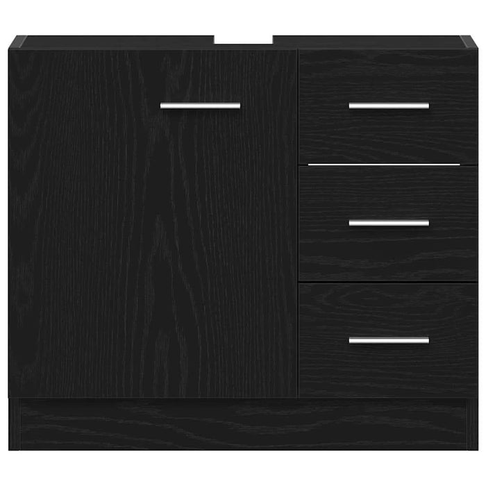 Dulap pentru chiuvetă Stejar negru 63x30x54 cm Lemn prelucrat - WALTI WALTI