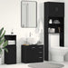 Dulap pentru chiuvetă Stejar negru 63x30x54 cm Lemn prelucrat - WALTI WALTI