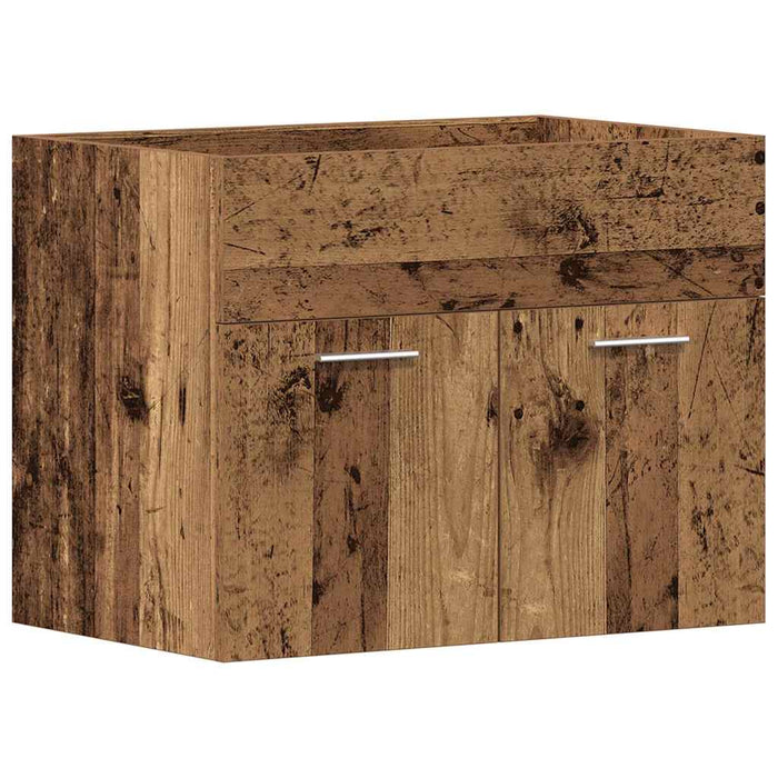 Dulap chiuvetă baie, lemn vechi, 60x38,5x46 cm, lemn prelucrat - WALTI WALTI