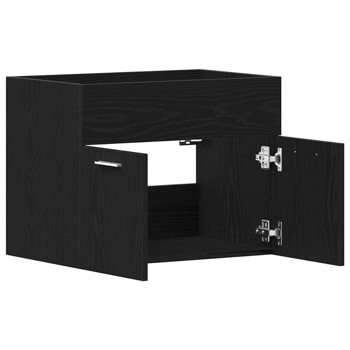 Dulap chiuvetă baie, stejar negru, 60x38,5x46cm, lemn prelucrat - WALTI WALTI