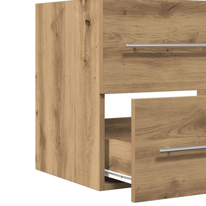 Dulap pentru chiuveta de baie Stejar Artisan Lemn prelucrat - WALTI WALTI