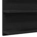 Dulap cu oglindă pentru baie, stejar negru, 90x11x45 cm, lemn stratificat - WALTI WALTI