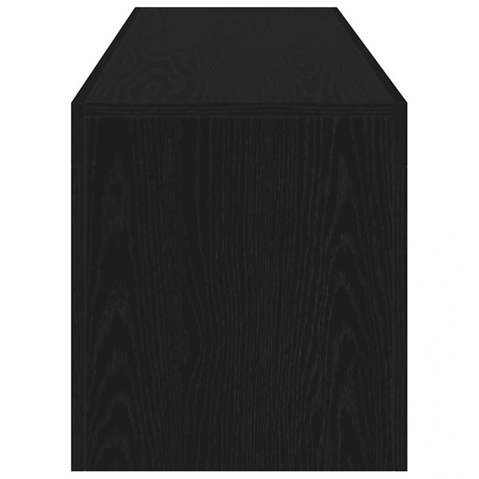 Dulap TV cu LED stejar negru 140x36,5x40 cm lemn prelucrat - WALTI WALTI