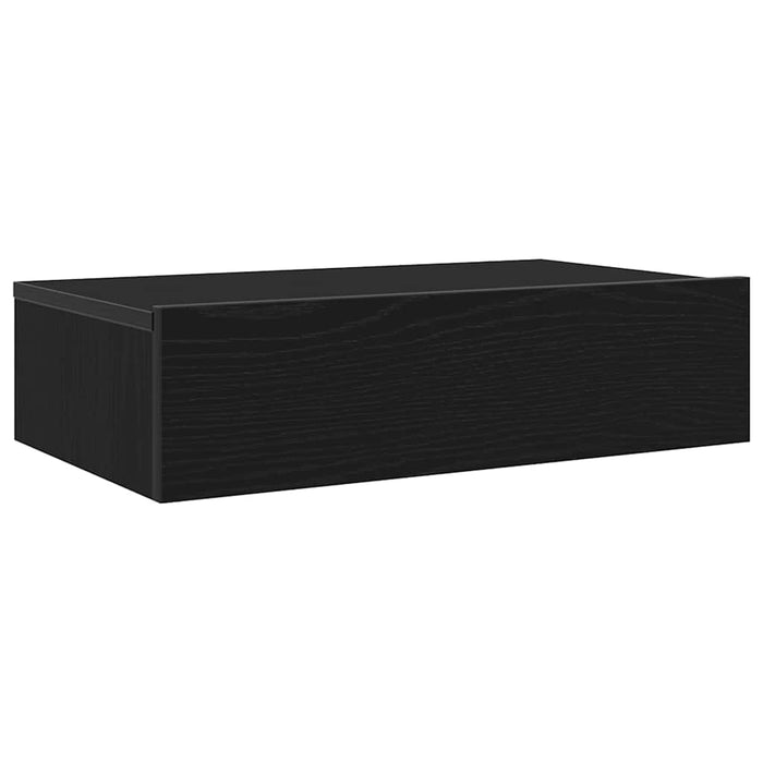 Comodă TV cu lumini LED, stejar negru, 60x35x15,5 cm - WALTI WALTI