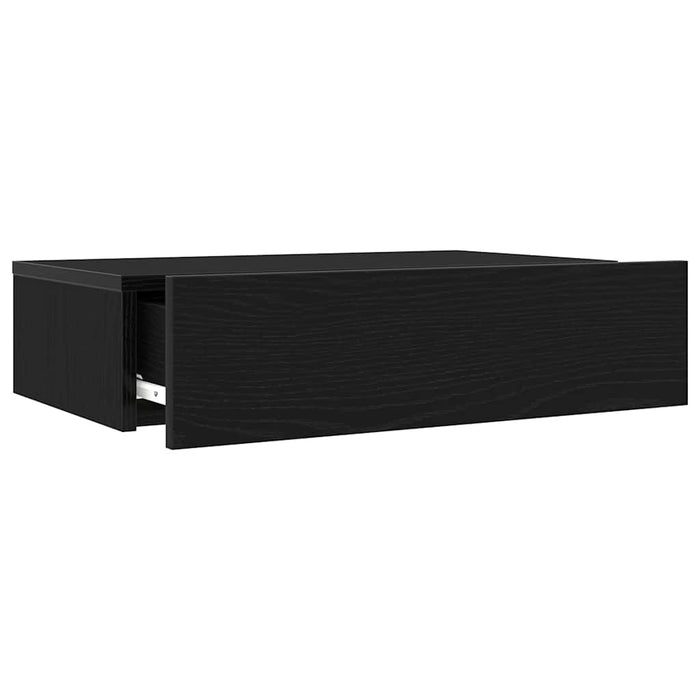 Comodă TV cu lumini LED, stejar negru, 60x35x15,5 cm - WALTI WALTI