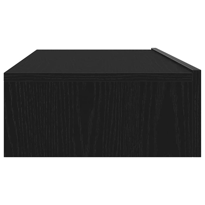 Comodă TV cu lumini LED, stejar negru, 60x35x15,5 cm - WALTI WALTI