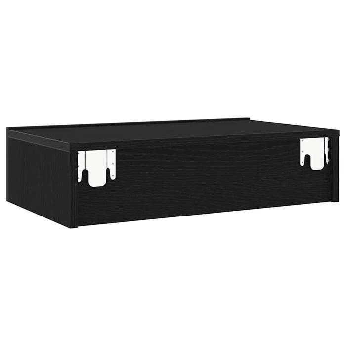 Comodă TV cu lumini LED, stejar negru, 60x35x15,5 cm - WALTI WALTI