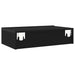 Comodă TV cu lumini LED, stejar negru, 60x35x15,5 cm - WALTI WALTI