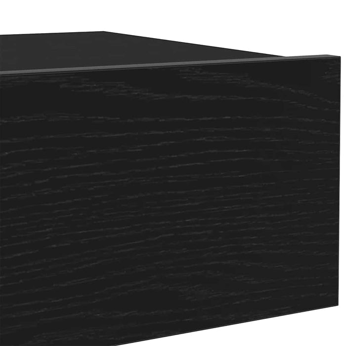 Comodă TV cu lumini LED, stejar negru, 60x35x15,5 cm - WALTI WALTI