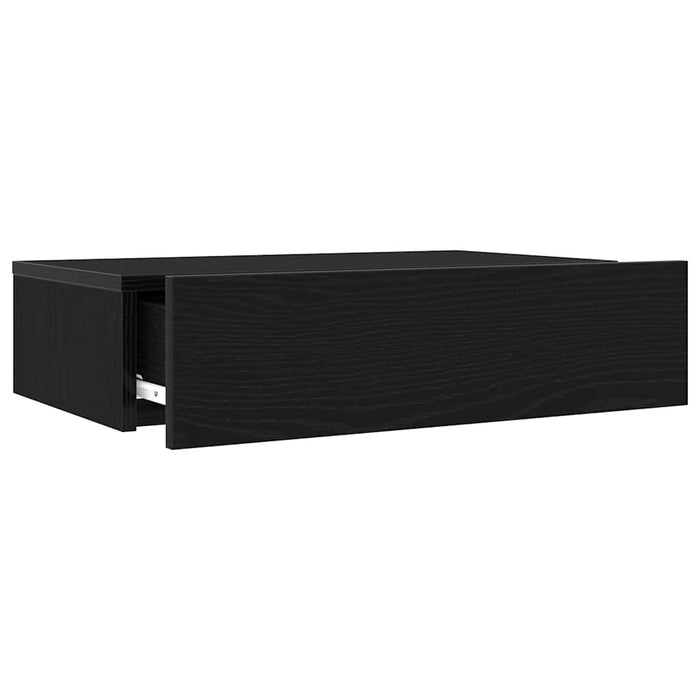 Mobilier TV cu lumini LED, 2 buc., stejar negru, 60x35x15,5 cm - WALTI WALTI