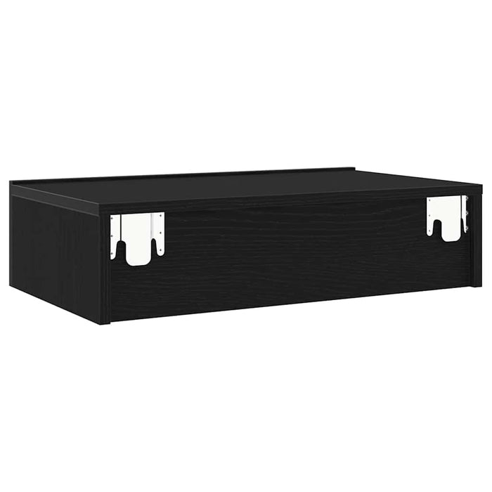 Mobilier TV cu lumini LED, 2 buc., stejar negru, 60x35x15,5 cm - WALTI WALTI