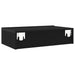 Mobilier TV cu lumini LED, 2 buc., stejar negru, 60x35x15,5 cm - WALTI WALTI