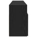 Dulap TV cu LED stejar negru 120x30x50 cm lemn prelucrat - WALTI WALTI