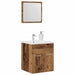 Set mobilier de baie, 2 piese, lemn vechi, lemn prelucrat - WALTI WALTI
