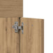 Set mobilier de baie, 2 piese, stejar artizanal, lemn prelucrat - WALTI WALTI