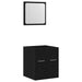 Set de mobilier de baie din 2 piese din lemn de stejar negru - WALTI WALTI
