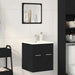 Set de mobilier de baie din 2 piese din lemn de stejar negru - WALTI WALTI