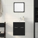 Set de mobilier de baie din 2 piese din lemn de stejar negru - WALTI WALTI