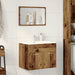 Set mobilier de baie, 2 piese, lemn vechi, lemn prelucrat - WALTI WALTI