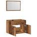 Set mobilier de baie, 2 piese, lemn vechi, lemn prelucrat - WALTI WALTI