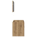 Set mobilier de baie, 2 piese, stejar artizanal, lemn prelucrat - WALTI WALTI