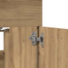 Set mobilier de baie, 2 piese, stejar artizanal, lemn prelucrat - WALTI WALTI