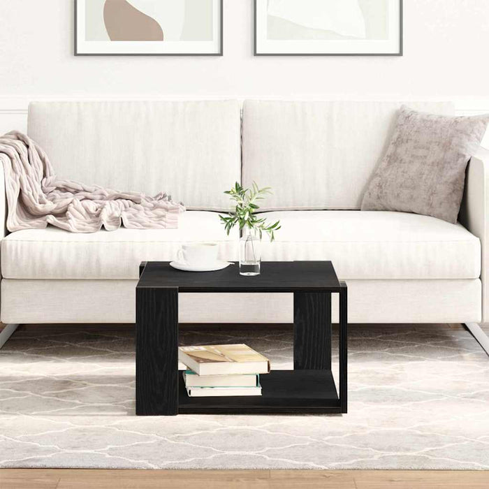 Masă de cafea Stejar Negru 85 x 55 x 31 cm - WALTI WALTI