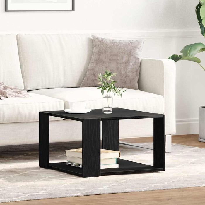 Masă de cafea Stejar Negru 85 x 55 x 31 cm - WALTI WALTI