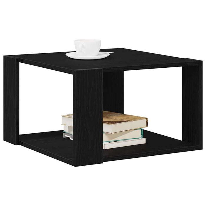 Masă de cafea Stejar Negru 85 x 55 x 31 cm - WALTI WALTI