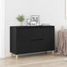 Bufet cu sertar Negru 102 x 35 x 60 cm Lemn compozit - WALTI WALTI