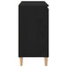 Bufet cu sertar Negru 102 x 35 x 60 cm Lemn compozit - WALTI WALTI