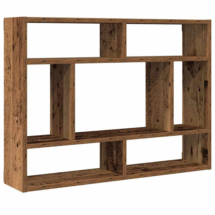 Raft de perete, lemn vechi, 75x16x55 cm, lemn prelucrat - WALTI WALTI