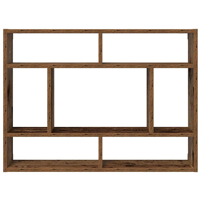 Raft de perete, lemn vechi, 75x16x55 cm, lemn prelucrat - WALTI WALTI