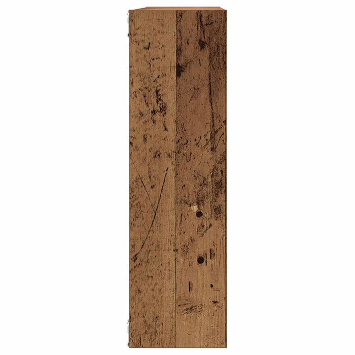 Raft de perete, lemn vechi, 75x16x55 cm, lemn prelucrat - WALTI WALTI
