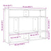 Raft de perete, lemn vechi, 75x16x55 cm, lemn prelucrat - WALTI WALTI