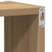 Raft de perete, stejar artizanal, 75x16x55 cm, lemn prelucrat - WALTI WALTI